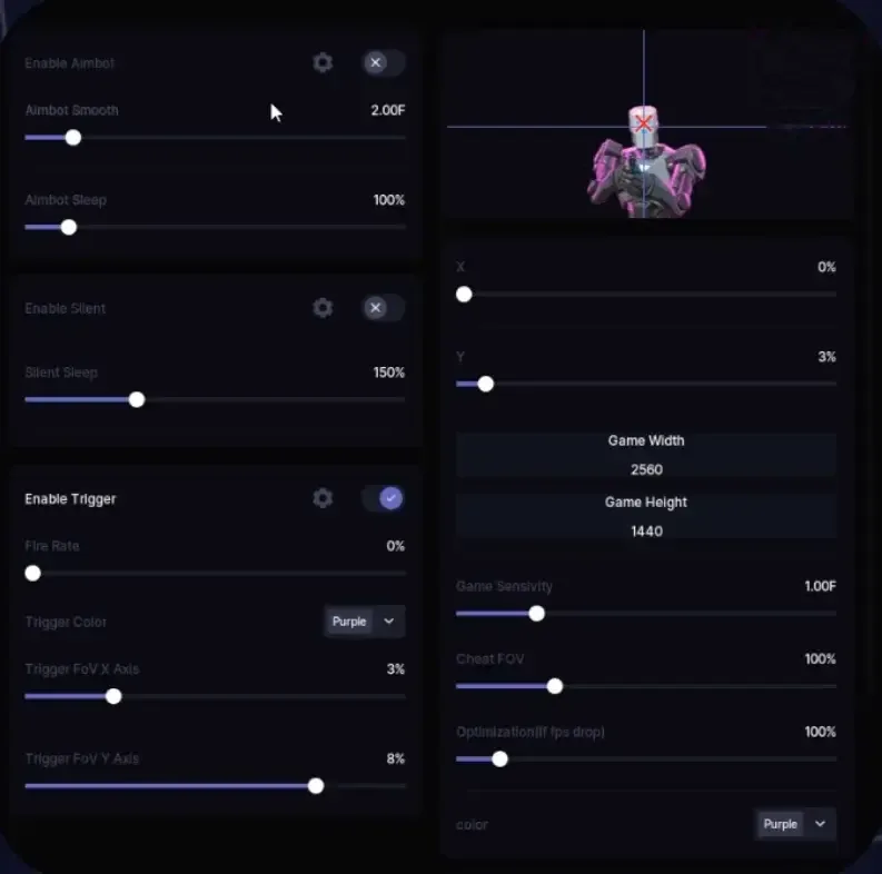 Satano Valorant Aim + Trigger — screenshot 1 of 2